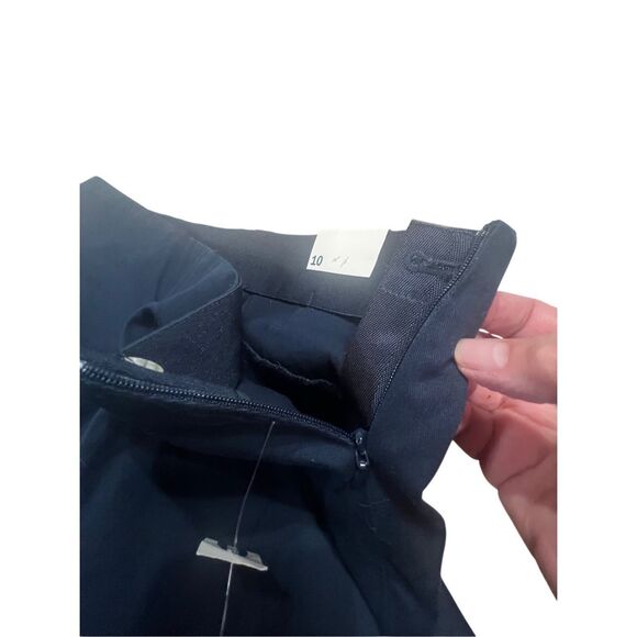 Old Navy Stretch/Side Zipper/ Ankle Pants Sz 10 Navy NWT - Picture 4 of 8